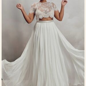 Chiffon Bridal Skirt